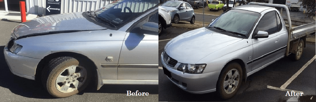Busselton Smash Repair Holden Before After