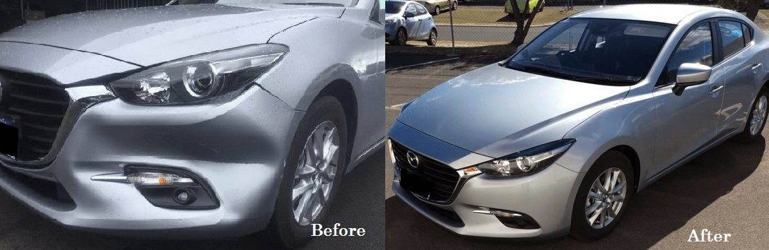 Busselton Smash Repair Mazda Before After