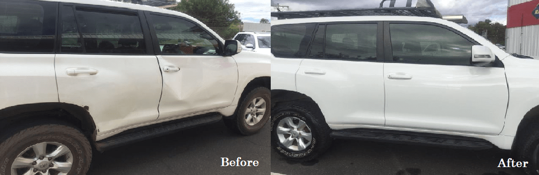 Busselton Smash Repair PRado Before After